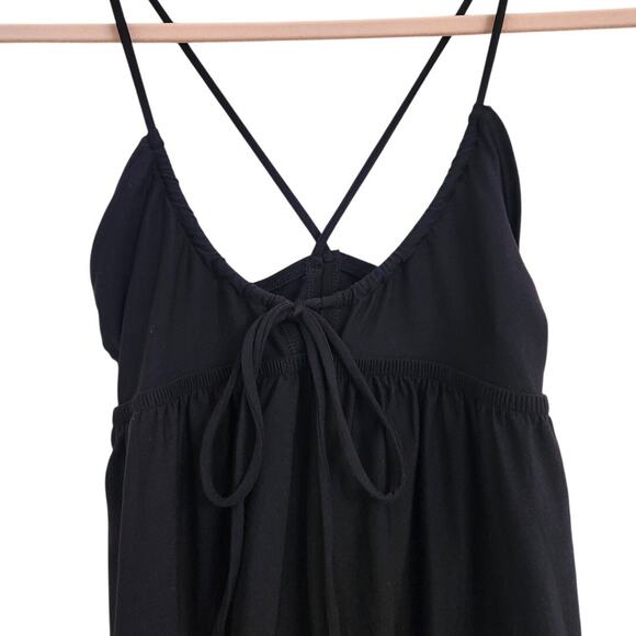 NWT Salt And Cove Black Swim Cover-up Dress With Bow Detail XS - Picture 3 of 7